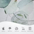 thumbnail image 3 of Sage Green Eucalyptus Shower Curtain Spring Watercolor Leaves Leaf Plant Bathroom Curtains Waterproof Fabric Bathtub Curtains Set with Hooks 72"x84", 3 of 6