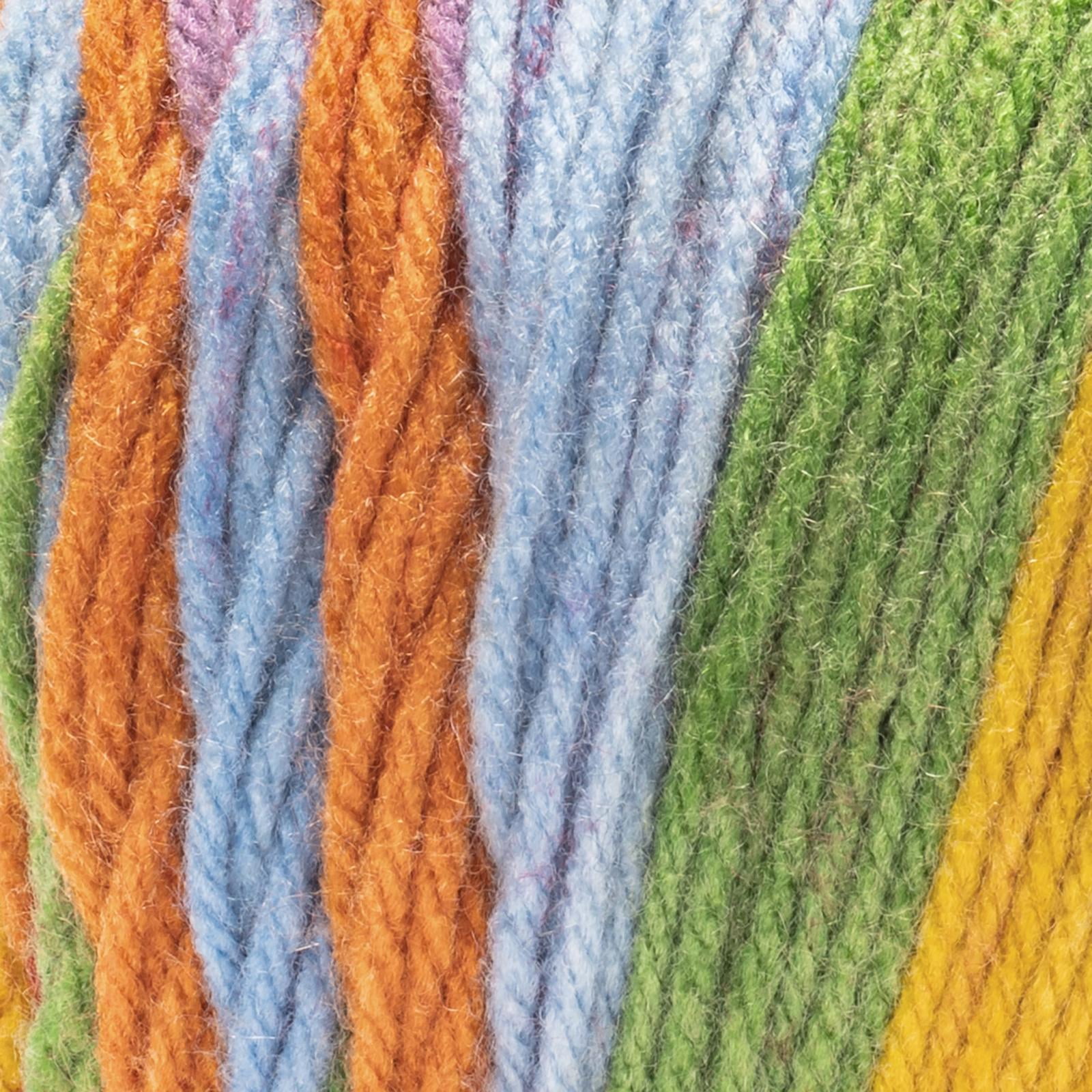 Red Heart® All In One Granny Square Grande™ #4 Worsted (Medium) Acrylic Yarn, Full spectrum 8.8oz/250g 440 Yards (3 Pack)