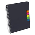 thumbnail image 2 of Libreta con 70 hojas de raya. Con banderillas adheribles de diferentes colores azul 14 x 18, 2 of 5