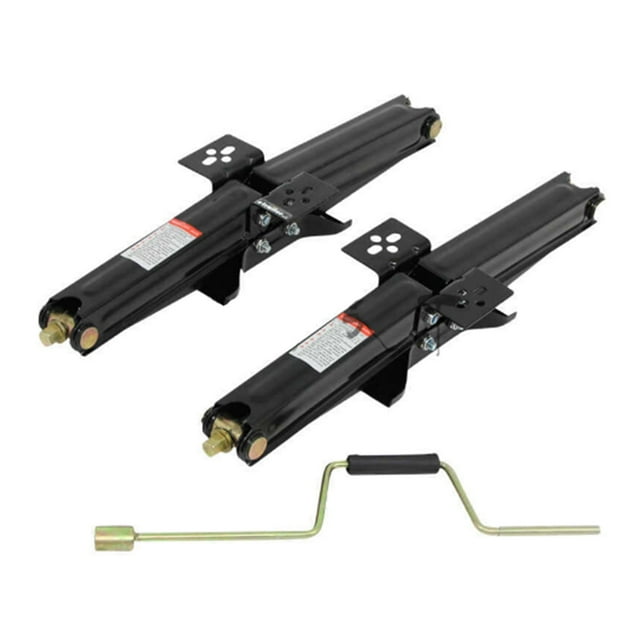 Outrigrs RV Auto-Tow C-type Carré Cabine Stationnement Stable Accessoires de Remorque Support Pieds de Roue, Résistance à la Corrosion