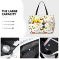 thumbnail image 3 of Easygdp Chickens A Bolsa de Viaje de Playa de Gran Capacidad, Bolsa Tote Perfecta para la Playa, Escapadas de Fin de Semana y Viajes, 3 of 7