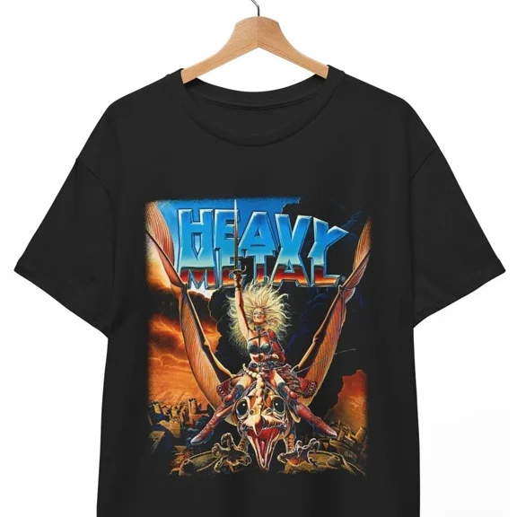 RARE Heavy Metal T-Shirt, Movie Inspired Shirt, Classic Retro Rock N Roll Unisex Tee