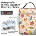 thumbnail image 2 of Lunch Box for Men Women Adults Lunch Box Tote for Daily Use Office/Work Meals Reusable Portable Lunchbox, Mushroom, 2 of 6