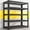 Black, variant on Garage Shelving 3200LBS, 5-Tier Storage Shelves, Adjustable Industrial Metal Shelving Unit for Garage, Basement, Pantry, Warehouse,Commercial, 36" W x 16" D x 72" H