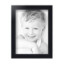 thumbnail image 2 of ArtToFrames 6" x 8" Contemporary Black Picture Frame, 6x8 inch Black Wood Poster Frame (WOM-4730),  Pack, 2 of 7
