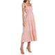thumbnail image 4 of VISgogo Vestido de Mujer, Color Sólido Sin Mangas Volantes de Una Pieza con Tirante Ajustable para el Hombro para el Verano, S/M/L/XL VISgogo moda, 4 of 7