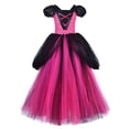 thumbnail image 4 of NinXxx Long Sleeve Party Dress Halloween Gown Performance Outfit Pink 3-4 Years, 4 of 7