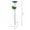 Blue, variant on Flower Bird Feeder, Metal Water Feeder with Stake Bath Bowl, Metal Flower Garden Stakes With Flower Arrangement European Style, for Outdoor Garden Yard Decor