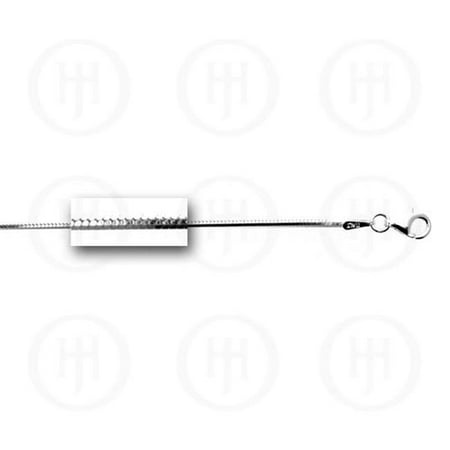 Doma Jewellery MAS04155-24 Sterling Silver -Basic Chain Snake DiamondCut 02 -DC25 1.6 mm 24 inches