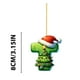 thumbnail image 4 of Péndulo de acrílico navideño con letras 26 para árbol, decoración, regalo, festiva, 4 of 4