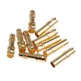 thumbnail image 4 of 5 Pares de Conector Banana Oro 3,5mm con Alojamiento Sunnimix Enchufe conector bala dorada, 4 of 5
