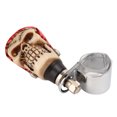 thumbnail image 4 of Boule de Poignée de Volant, Robuste Stable Professionnel Crâne Volant Boutons pour Tracteurs Cheveux Noirs Visage Vert, Cheveux Rouges Visage Blanc, 4 of 8
