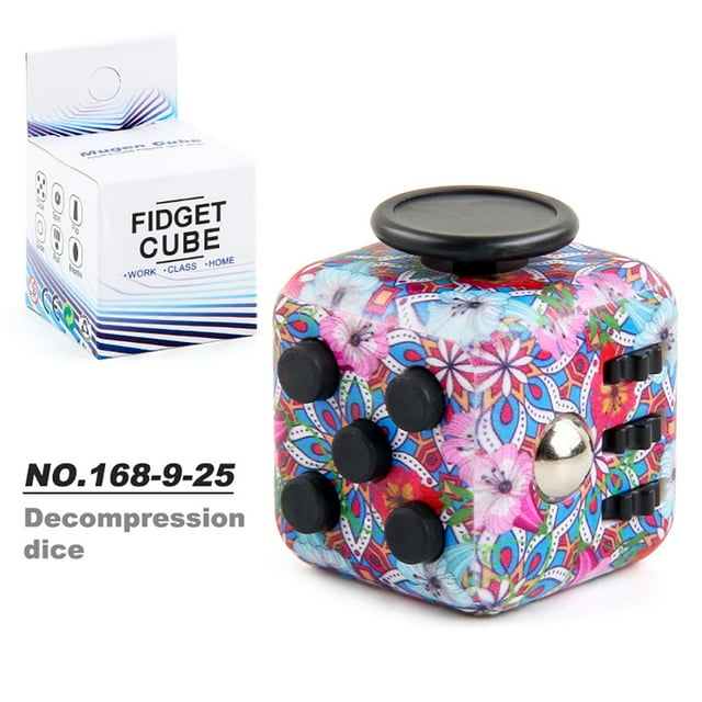 Amyove Magic Cube Toy Novelty Stress Anxiety Relief Toys Relaxing Hand-held Multifunctional Props