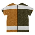 thumbnail image 2 of Fantasy Football Team Brown and Rust All Over Toddler T Shirt Multi 6T, 2 of 2