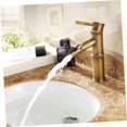 thumbnail image 5 of Grifo de cocina, grifo mezclador para lavabo, lavabo, bañera, encimera, lavabo, grifo de bambú antiguo, cobre de estilo europeo, 1 ud., 5 of 5