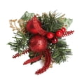 thumbnail image 2 of 5 Pcs Pics de Baies Rouges Cure-Dents de Couronnes à Feuillage Persistant & Branches de Pin Artificielles pour Bricolages de Noël & Baies d'Hiver Vaporisateur Houx Fil Tige Cure-Dents Décorations des Fêtes Ornements Bricolage, 2 of 6