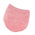 thumbnail image 2 of Women's Half Toe Invisible Socks, Open Toe No-Show Liner Socks, For Ballerina Flats, Mules, Sandals, 1-Pair Pack Pink 1 pair, 2 of 2