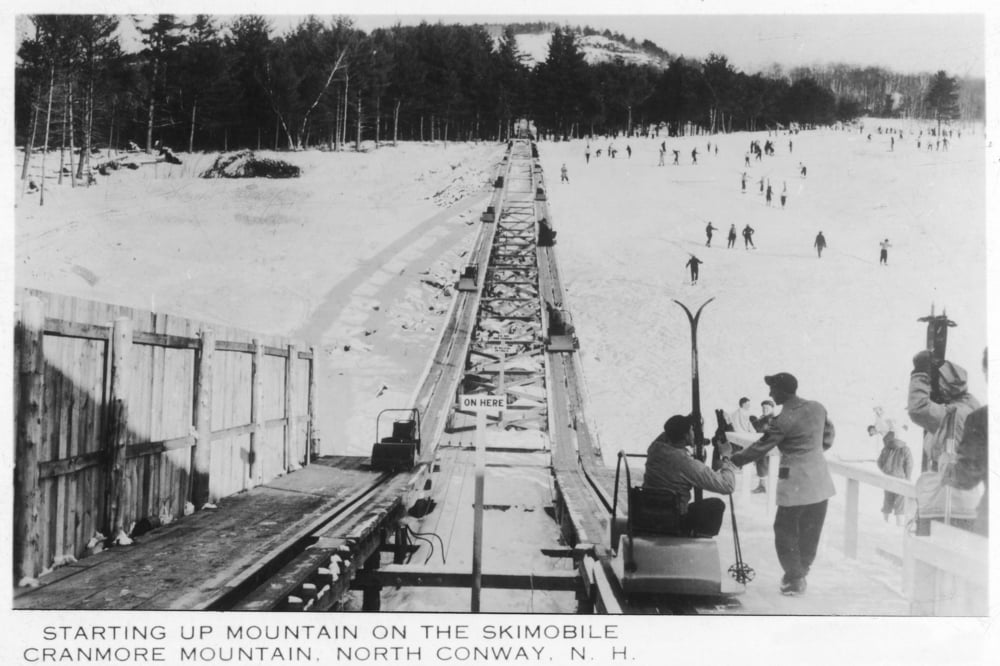 North Conway, New Hampshire, Cranmore Mountain Skimoble, Vintage