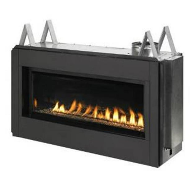 FMI LDV43NE Venice Lights Linear Direct Vent Fireplace Natural Gas