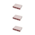 thumbnail image 1 of Cateissary Organizador de papelería ecológico de plástico con línea para una fácil clasificación Caja de almacenamiento Cosmético Rosa 3 Type1 NO1, 1 of 6