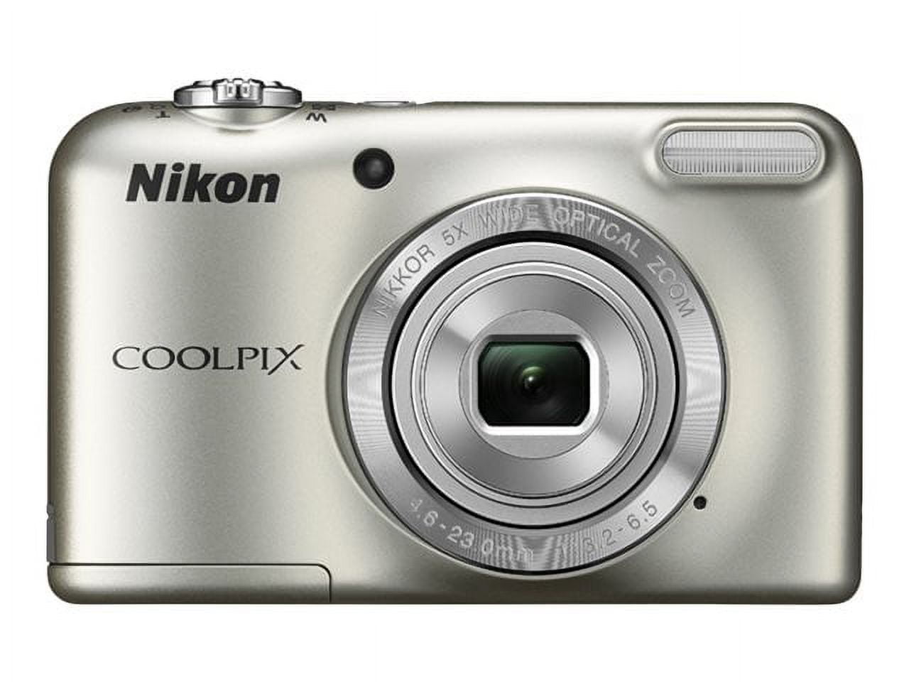 Nikon Silver Coolpix L31 Digital Camera with 16 Megapixels