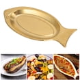 thumbnail image 3 of Fish Shaped Stainless Steel Platter Dishes for Birthday Wedding - Attractive, Durable and Easy to Clean, 3 of 8
