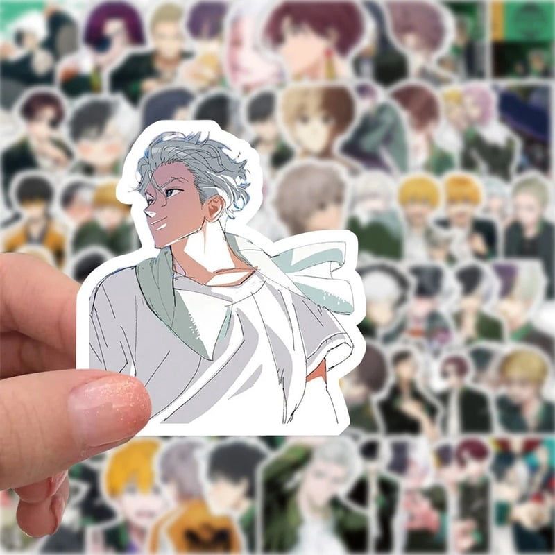 10/30/50pcs Cool Wind Breaker Anime Stickers Haruka Sakura Hayato Sticker Waterproof Laptop Motorcycle Skateboard Umemiya Decal