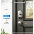 thumbnail image 6 of Veise Keyless Entry Deadbolt, Smart Deadbolt Door Lock, Digital Smart Deadbolt, Easy Installation, Satin Nickel, 6 of 8