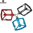 thumbnail image 4 of ROCKBROS MTB Bike Pedals Cycling Ultralight Aluminum Alloy 4 Bearings MTB Pedal Blue, 4 of 4