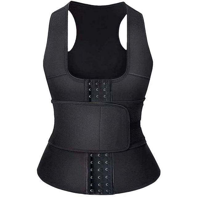 Neopreno Sauna Sudor Cintura Entrenador Corsé Recortador Chaleco para Mujeres Pérdida de Peso, Cintura Cincher Shaper Más Delgado