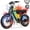 Black & Red, variant on Electric Bike for Adults, 20" Fat Tire Bike, Peak 1500W Motor Full Suspension Mountain Electric Dirt Bike, Top 28 MPH Electric Motorcycle Black & Gray with Lock & Basket