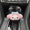 thumbnail image 5 of Sanrio - Funda protectora de peluche para palanca de cambios de coche, freno de mano, Hello Kitty, My Melody, dibujos animados, cálidos accesorios de decoración para coche, regalo, 5 of 5