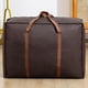 thumbnail image 5 of Bolsa de Viaje Plegable de Tela No Tejida - Organizador de Equipaje de Gran Capacidad, Bolsa de Lona, Maleta, Bolso - Negro/Café/Gris, 48X30X25 Cm a 78X55X25 Cm, 85 G-165 G, 5 of 6
