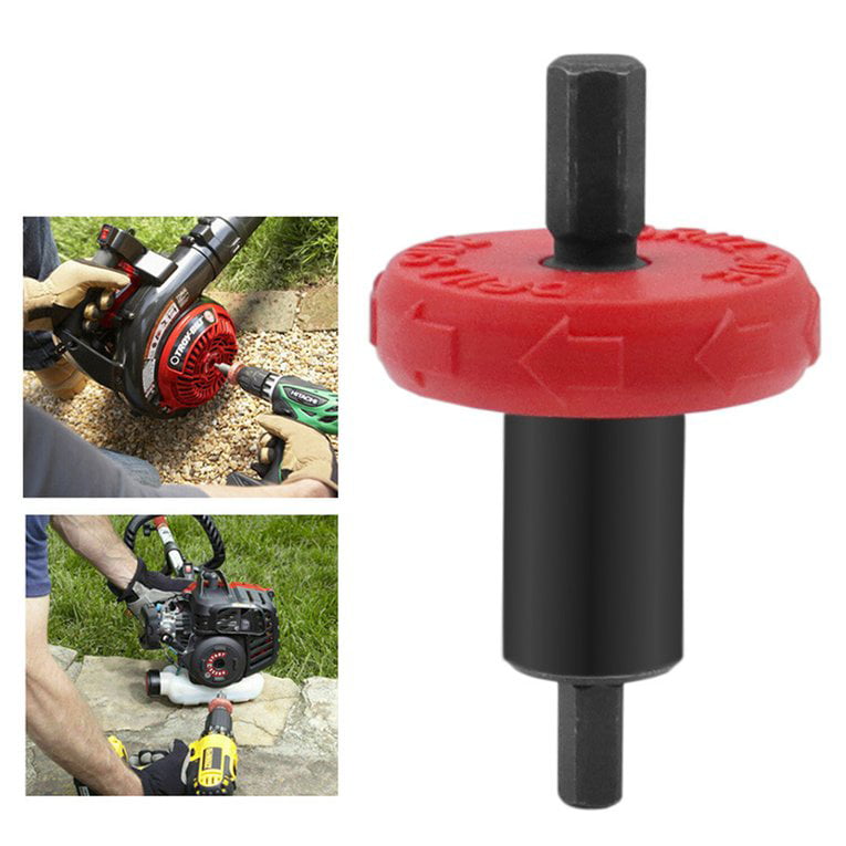 Cultivators Jump Start Electric Engine Drill Bit Adapter for Troy-Bilt Plug Button Leaf Blowers Compatible with All Current Electric Start Capable Handheld Power Equipment Including String Trimmers 
