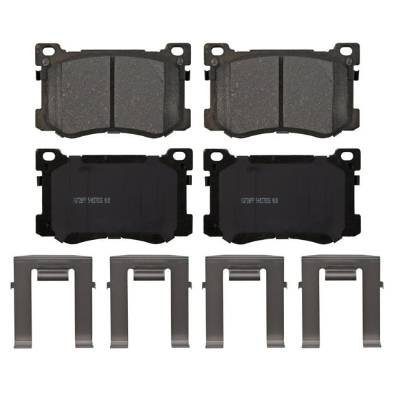 Wagner QuickStop ZD1799 Ceramic Disc Brake Pad Set Fits select: 2015-2016 HYUNDAI GENESIS, 2017 GENESIS G80