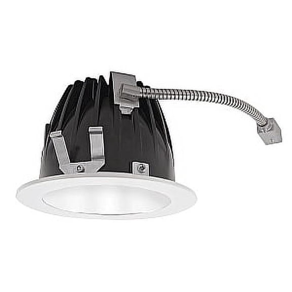 RAB Lighting FINISHING 4in Round 3000K LED 80 DEGREES WHITE CONE WHITE RING NC TRIM MODULE DOWNLIGHT