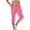 Pink, variant on Miqool Women's Capri Sweatpants Loose Fit Drawstring High Waisted Athletic Running Cropped Joggers Summer Casual Lounge Pants with Pockets