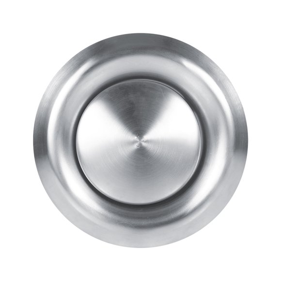 Évent rond, 3 tailles de plafond mural réglable pour la maison en acier inoxydable(150mm)