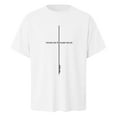 thumbnail image 7 of SLdy Jesus Shirts for Men Mens Oversized T Shirt God Faith Religious Tshirt, White XXL, 7 of 7