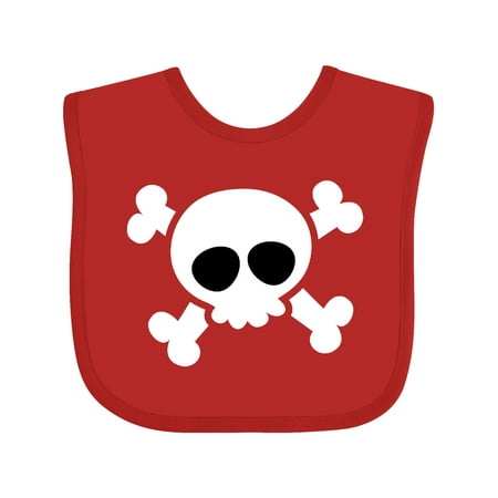 

Inktastic Skull Design Gift Baby Boy or Baby Girl Bib