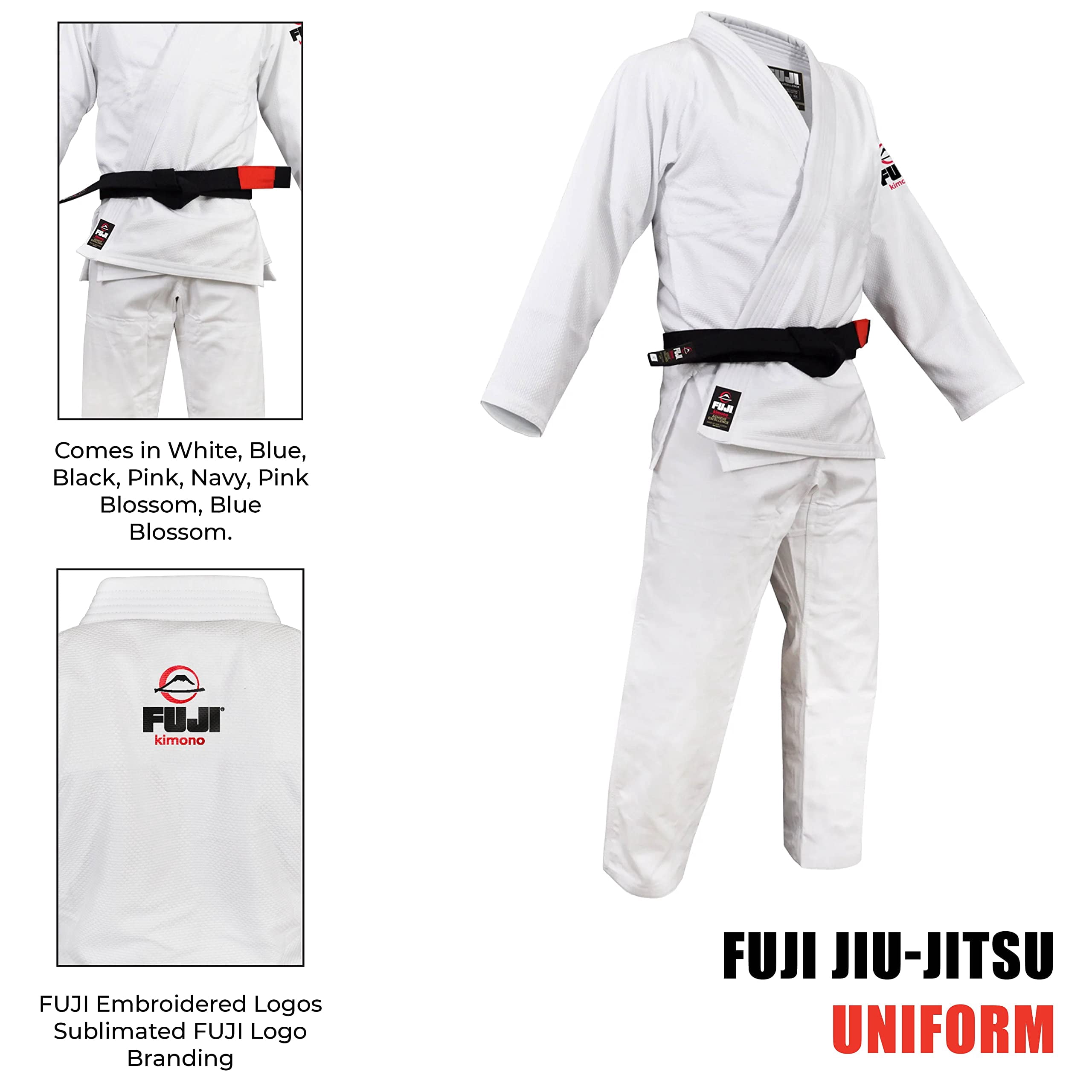 FUJI All Around BJJ Gi, White