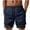 Dark Blue, variant on Mlzmgr Running Shorts for Men 2 in 1 Elastic Waist 7 Inch Inseam Quick Drying Gym Shorts with Pockets