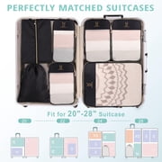 TRIPGEAR Mesh Travel Packing Cubes,Lightweight Organizer Bags for Luggage Storage