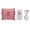 Pink, variant on M Buder Treasure Chest Projector Night Light Bluetooth Speaker White Noise Blue 5.51 inches / 14 cm