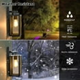 thumbnail image 3 of Farol de Pared Exterior BesLowe Negro Mate Paquete de 2 Resistente al Agua, 3 of 9