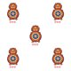 thumbnail image 1 of Greeniant 1 Juego de dianas adhesivas para niños, dispositivo de seguridad para regalo, tableros de tiro, juego de diana de dibujos animados para No.1 5piezas Greeniant CBP230733, 1 of 4