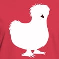 thumbnail image 3 of CafePress - Silkie Chicken Women's T Shirt - Women's Traditional Fit Dark T-Shirt, 3 of 4