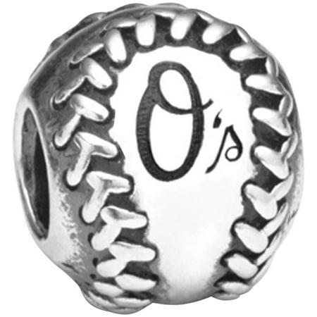 - Baltimore Orioles Pandora Baseball Charm - No Size