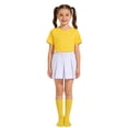 thumbnail image 2 of Unisex Kids Soccer Jersey Set Boys Soccer Crewneck Shirts and Shorts with Socks Girls Soccer Outfit, 2 of 4