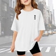 thumbnail image 5 of Shirts Summer Clothes for Children Graphic T Shirt Casual Loose Fit Short Sleeve Tee With Print Comfortable Blend Top For Kids Toddler And Youth, 5 of 8